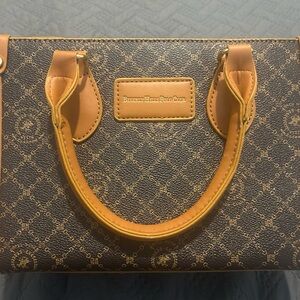 Beverly Hills Polo Club Brown and Tan Satchel